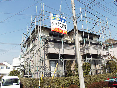 外壁塗装施工前